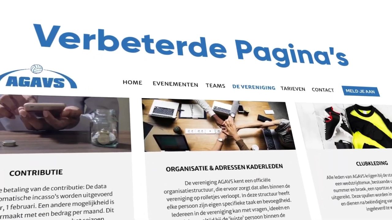 Still uit een video over de vernieuwde AGAVS-website